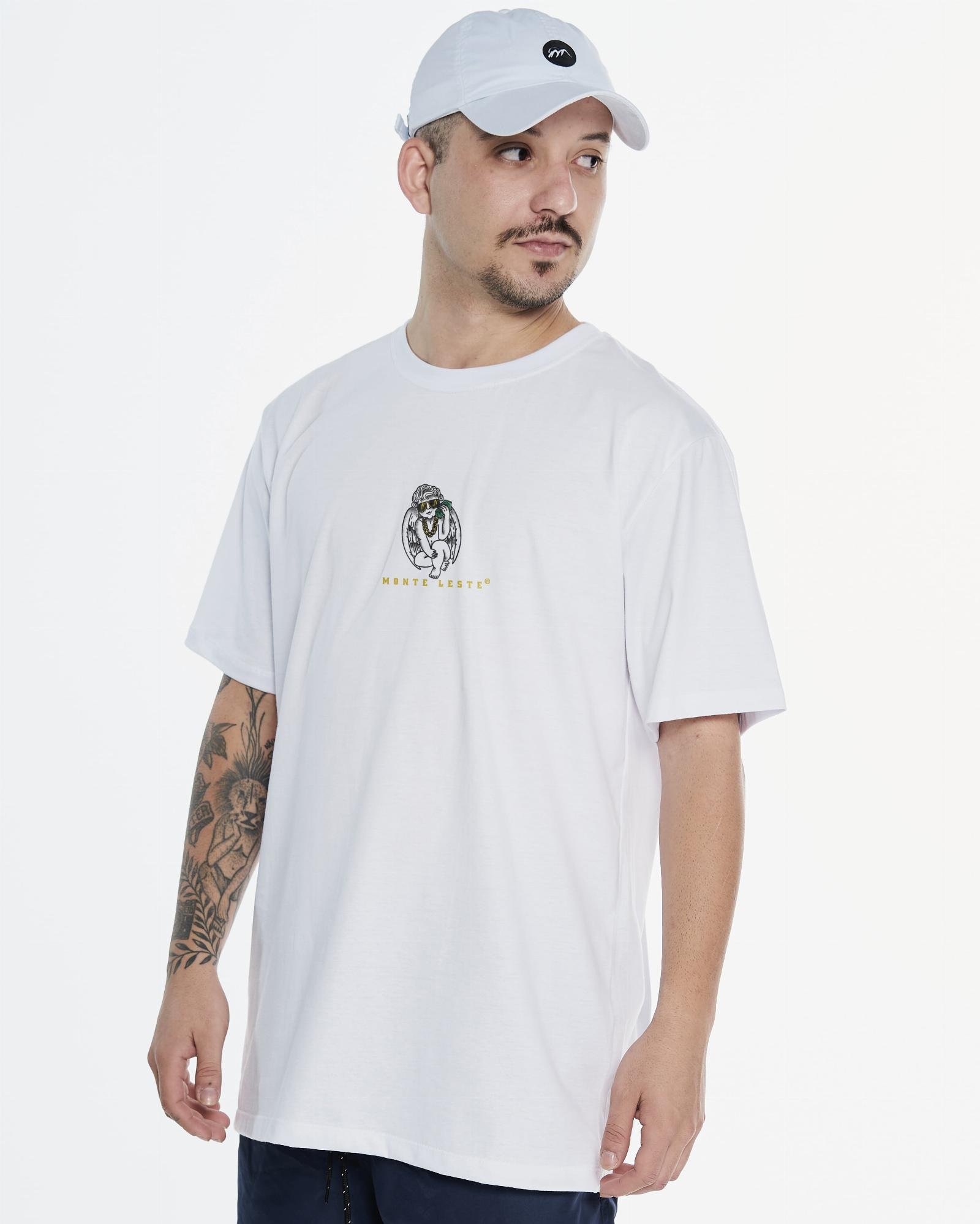 camisetas camiseta estampada monte leste segundo anjo branco p 1644858779970