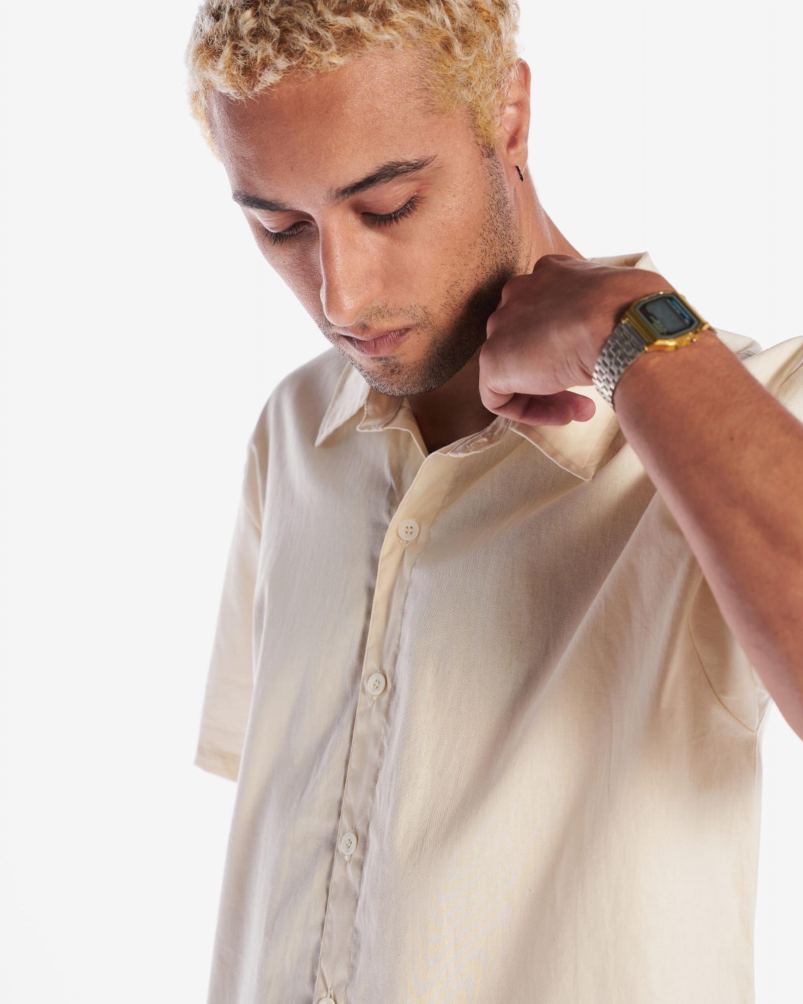 camisas camisa monte leste areia p 1645449717760