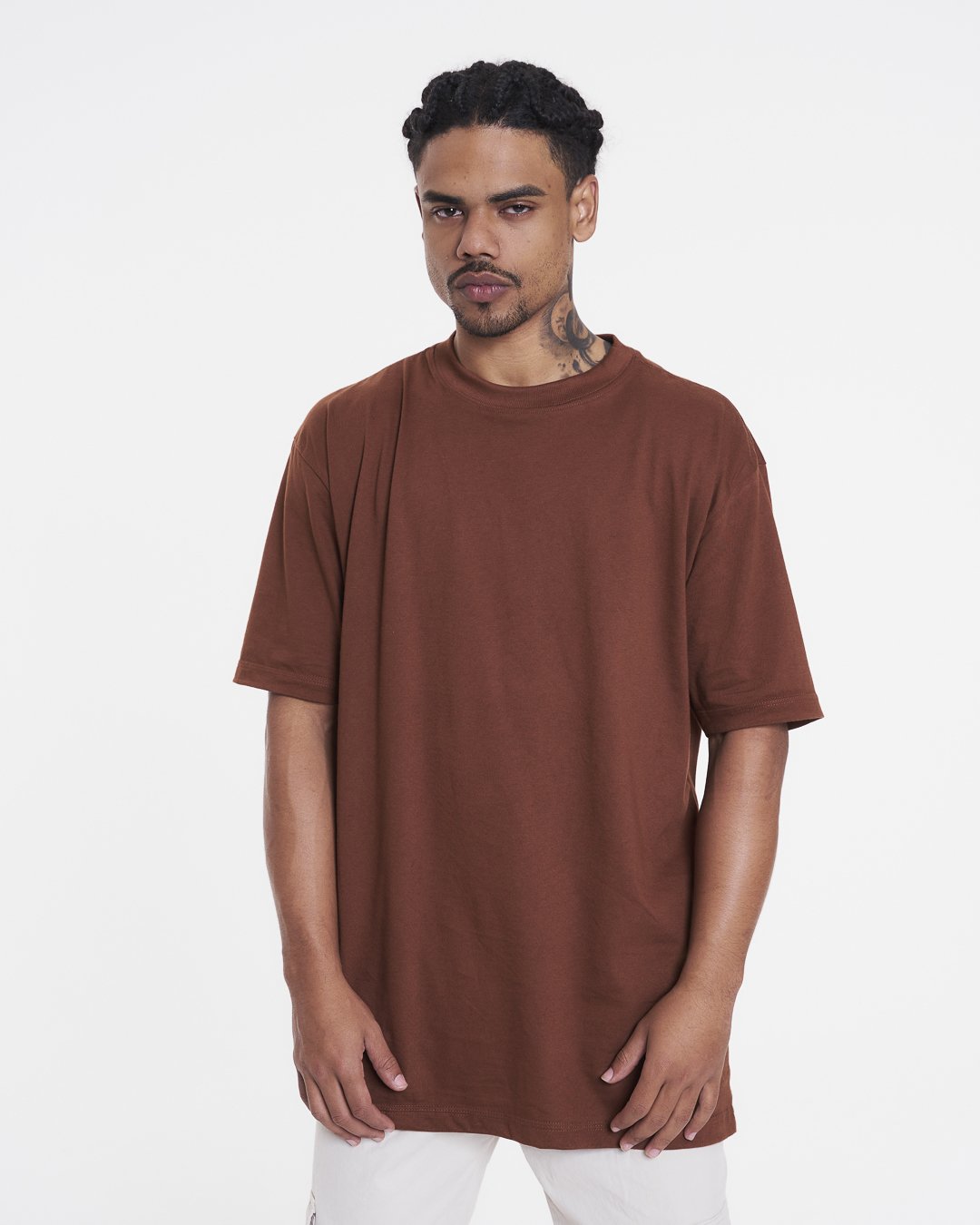 Camiseta Oversized Monte Leste - Marrom