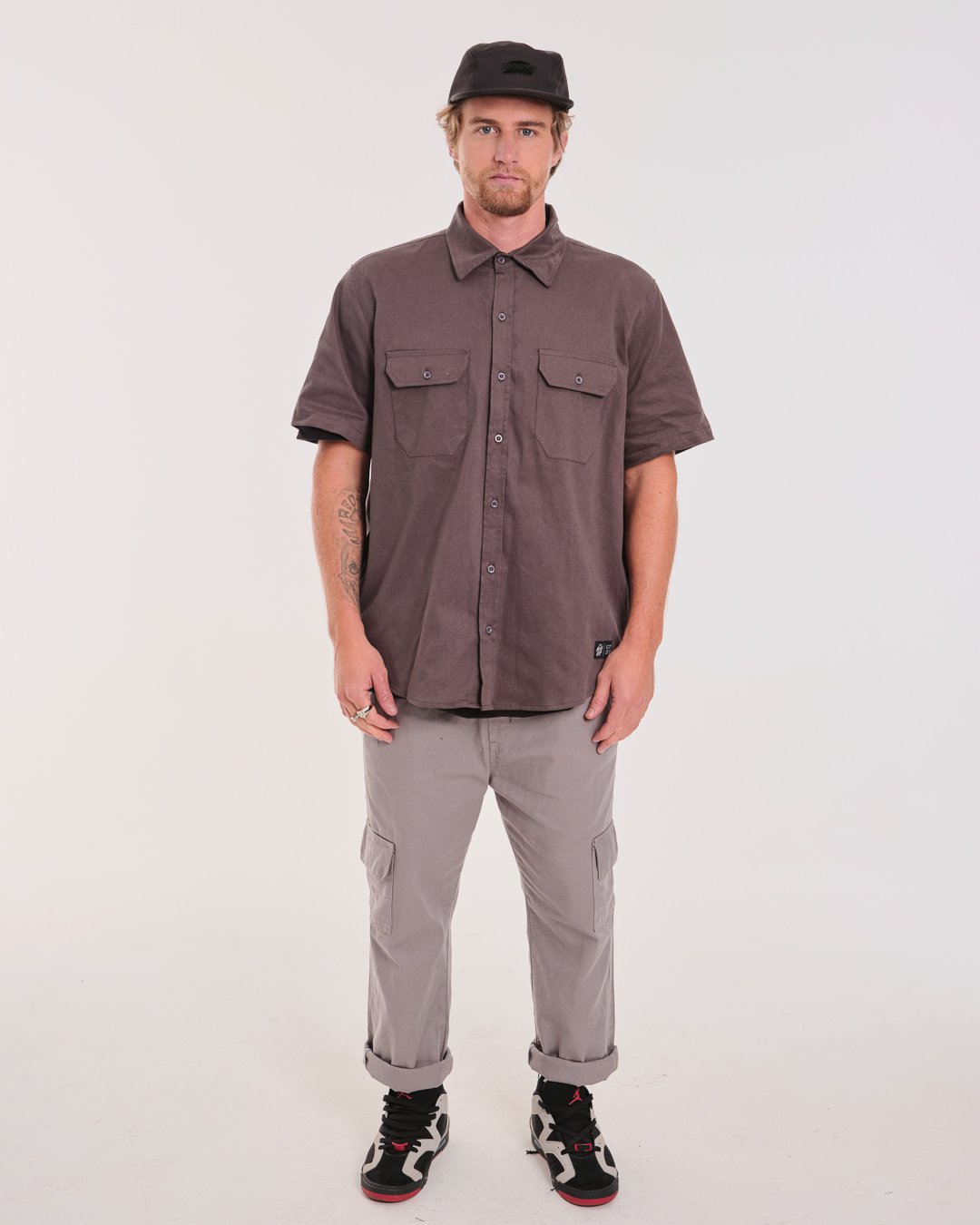 Camisa Oversized Work Shirt - Nardo