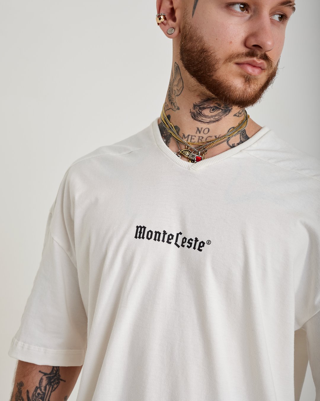 Camiseta Jersey Oversized - Classic Off White