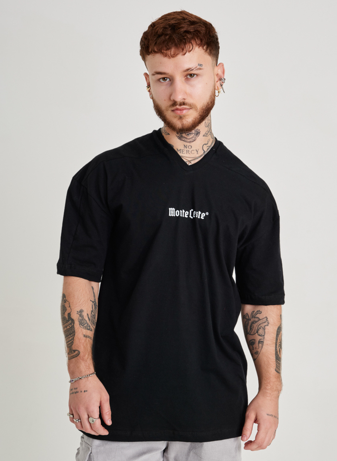 Camiseta Jersey Oversized - Classic Preto