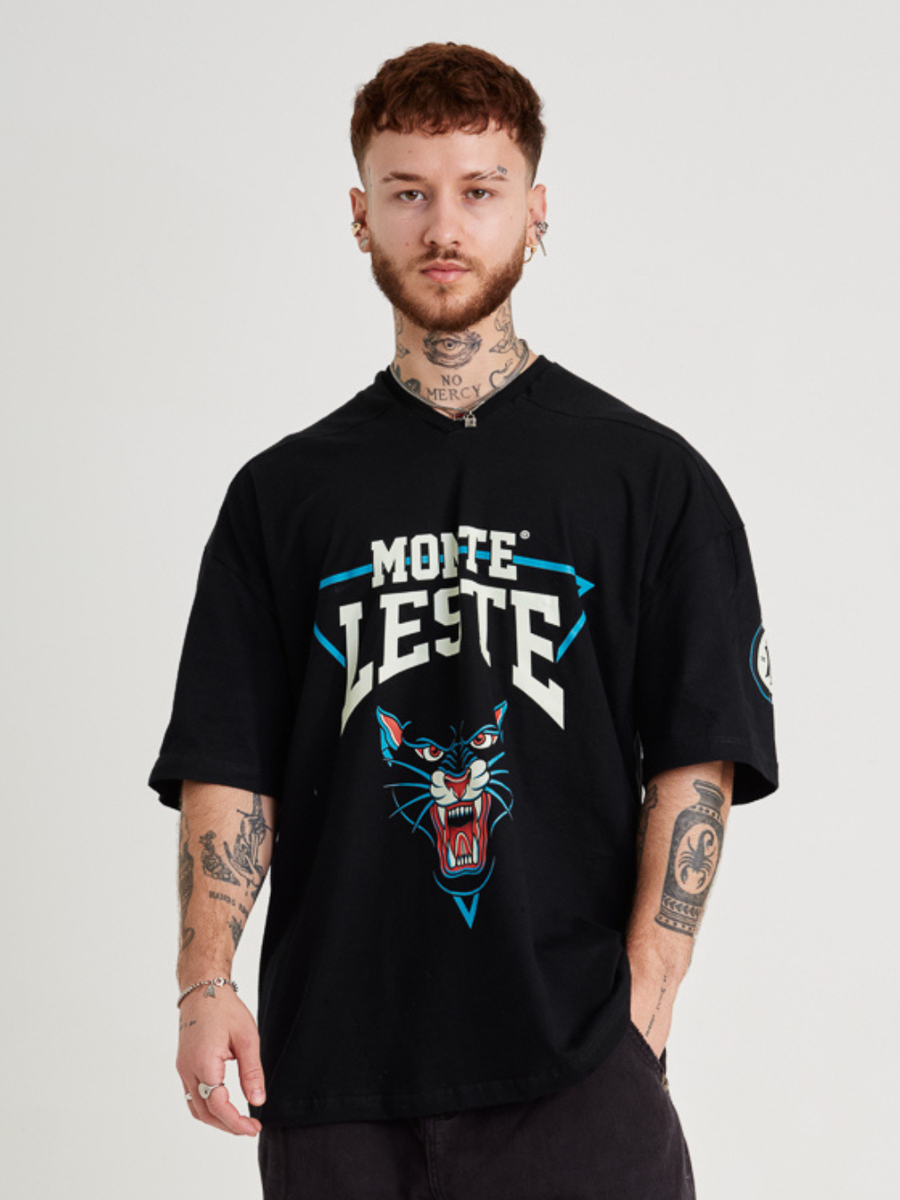 Camiseta Jersey Oversized - ML Azul Royal