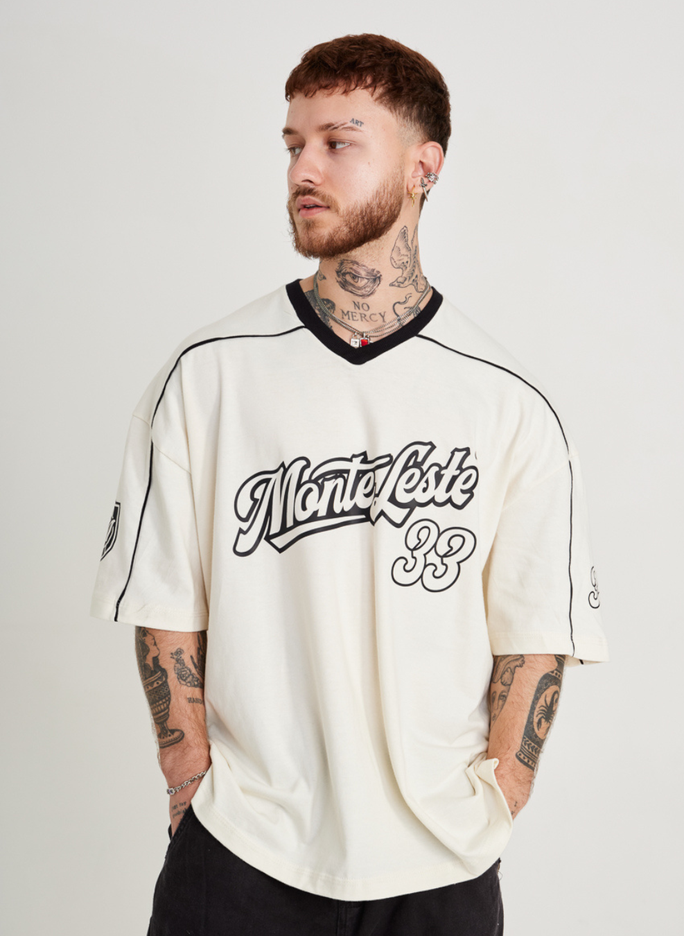 シャツ Camiseta TheSaint x Tsubasa Comfort O.Tsubasa FTX Off White