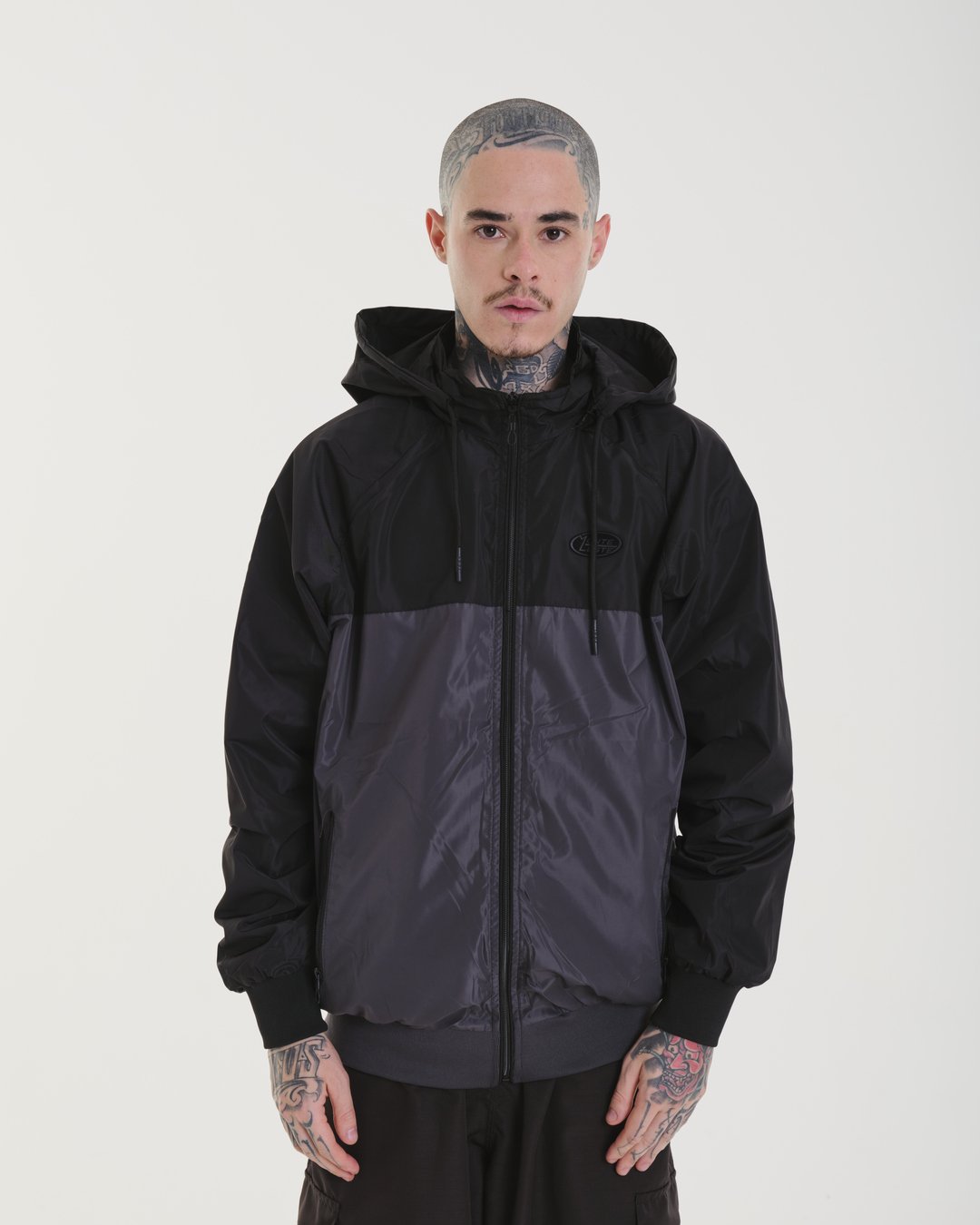 Jaqueta Bomber Art - Dupla Face Preto