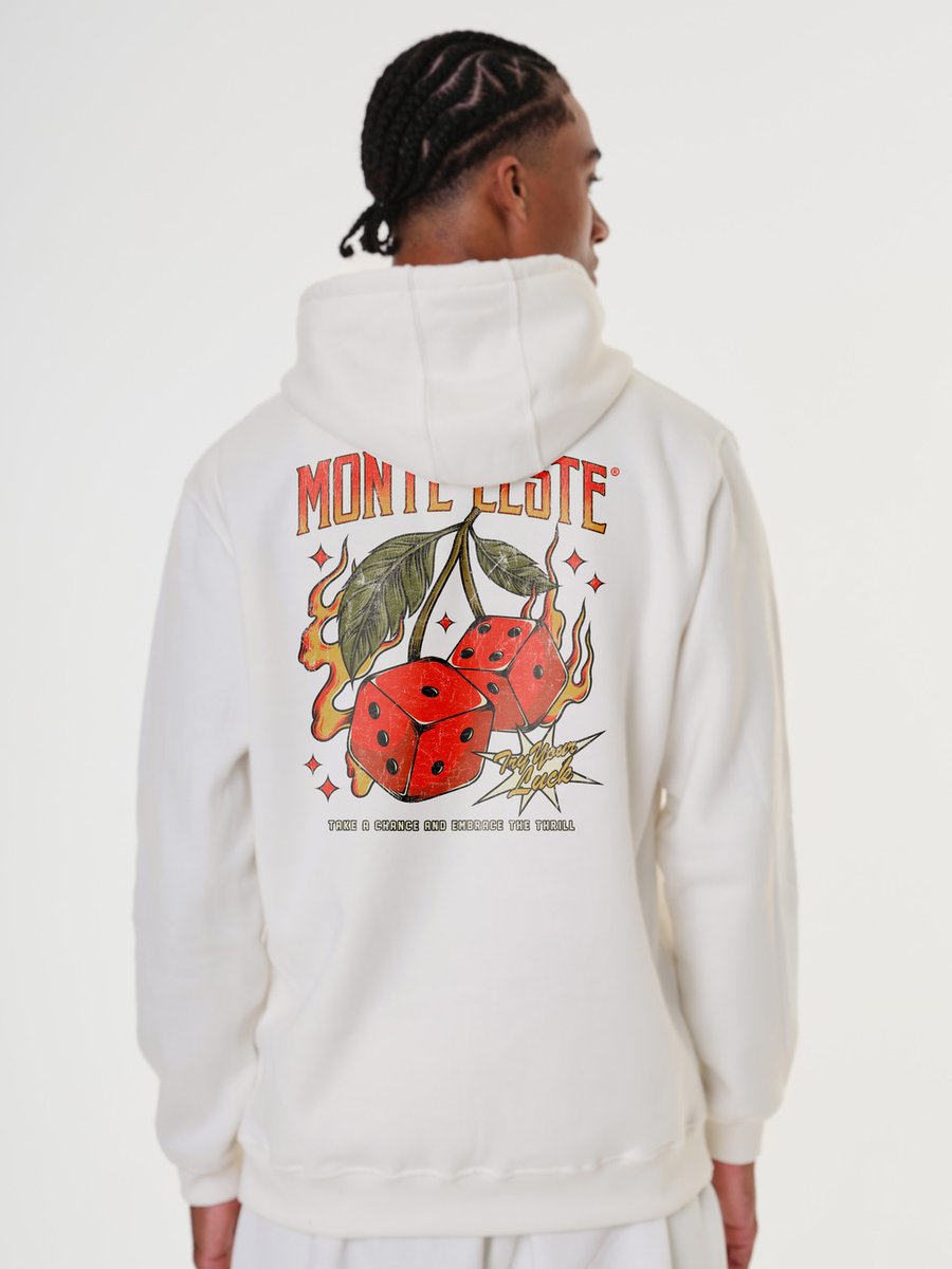 Moletom Canguru Capuz - Thrill Off White