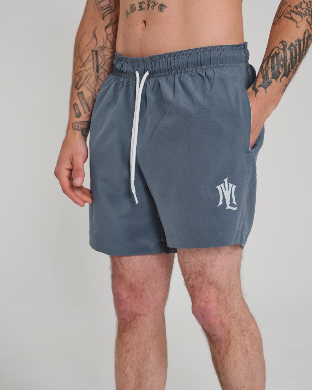 Shorts Bermuda d'água Flex Azul Náutico