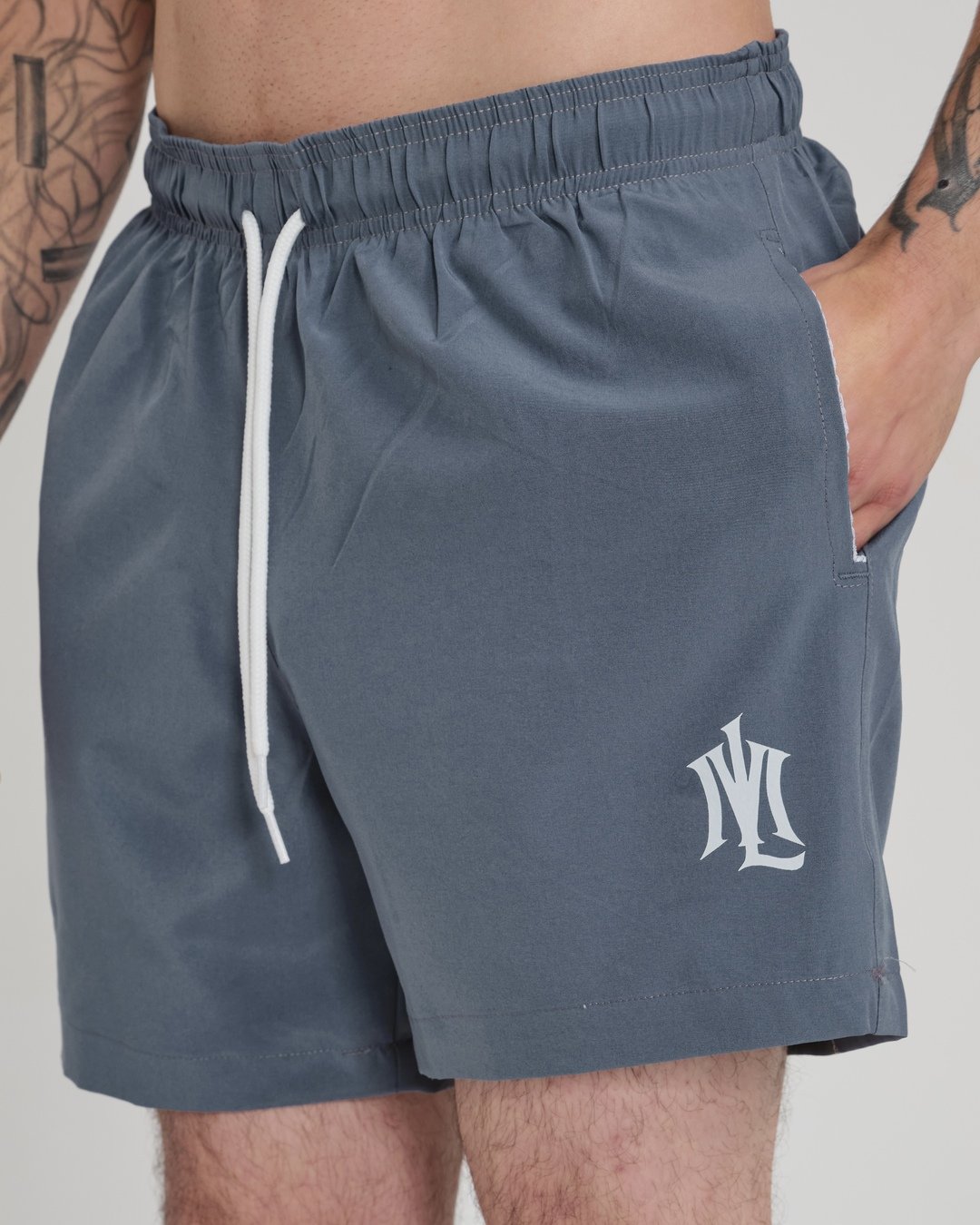 Shorts Bermuda d'água Flex Azul Náutico