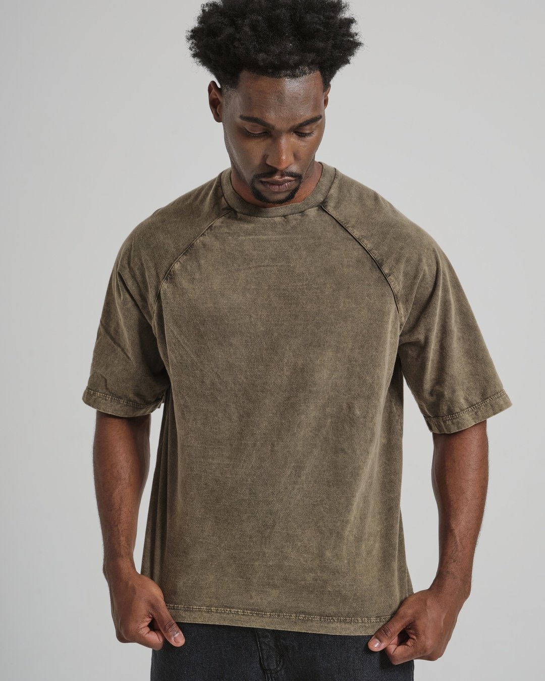 fantasista様 Camiseta Oversized Estampada Jafar Preto