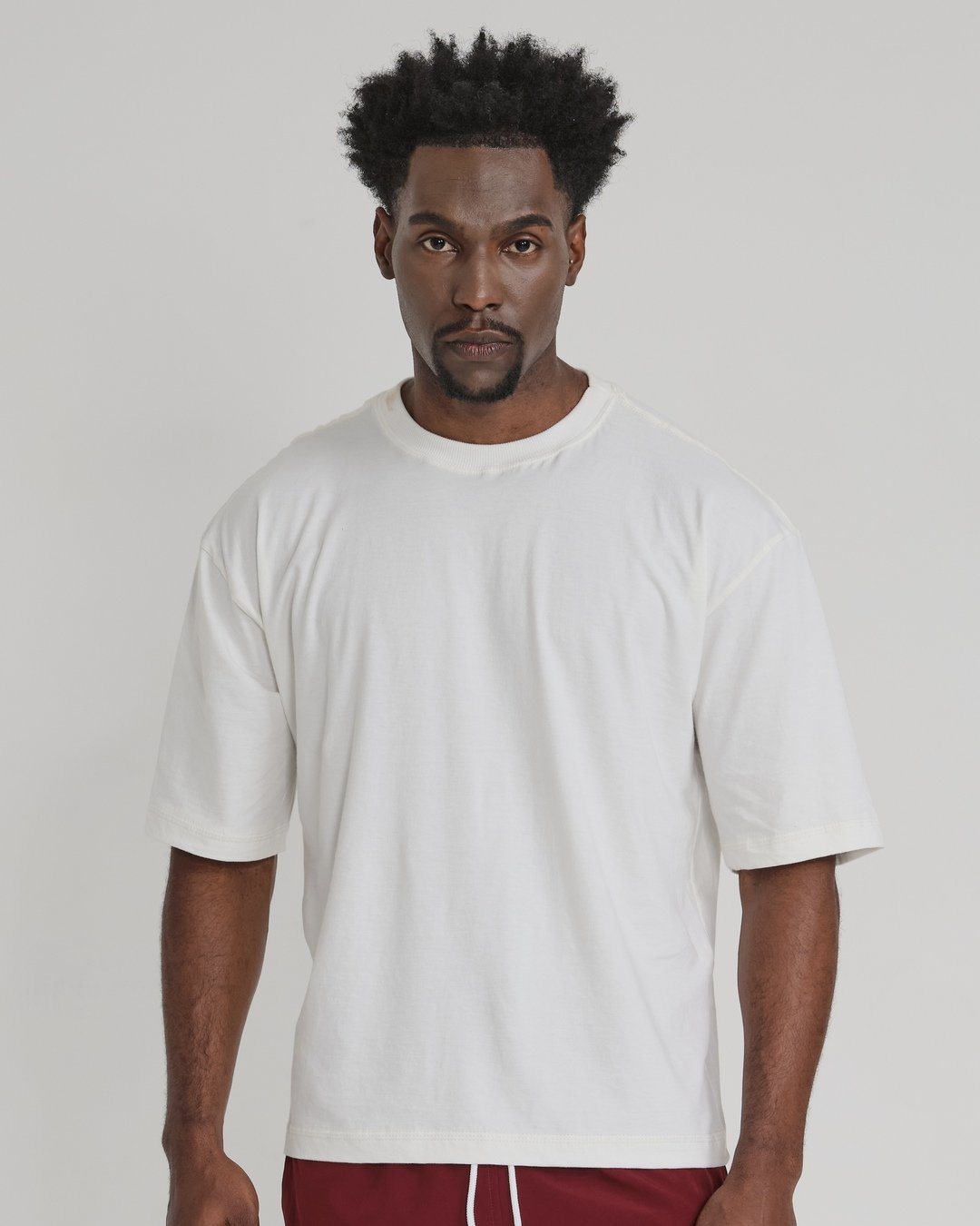 Camiseta Box Oversized Lisa Off White