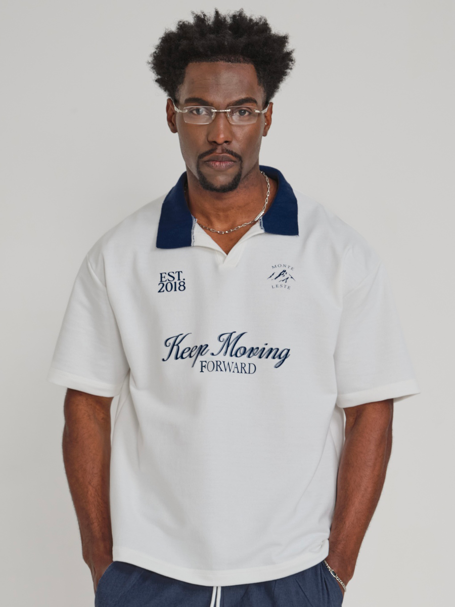 完売品 Wooyoungmi Long Sleeve Patch Polo VENEZIA