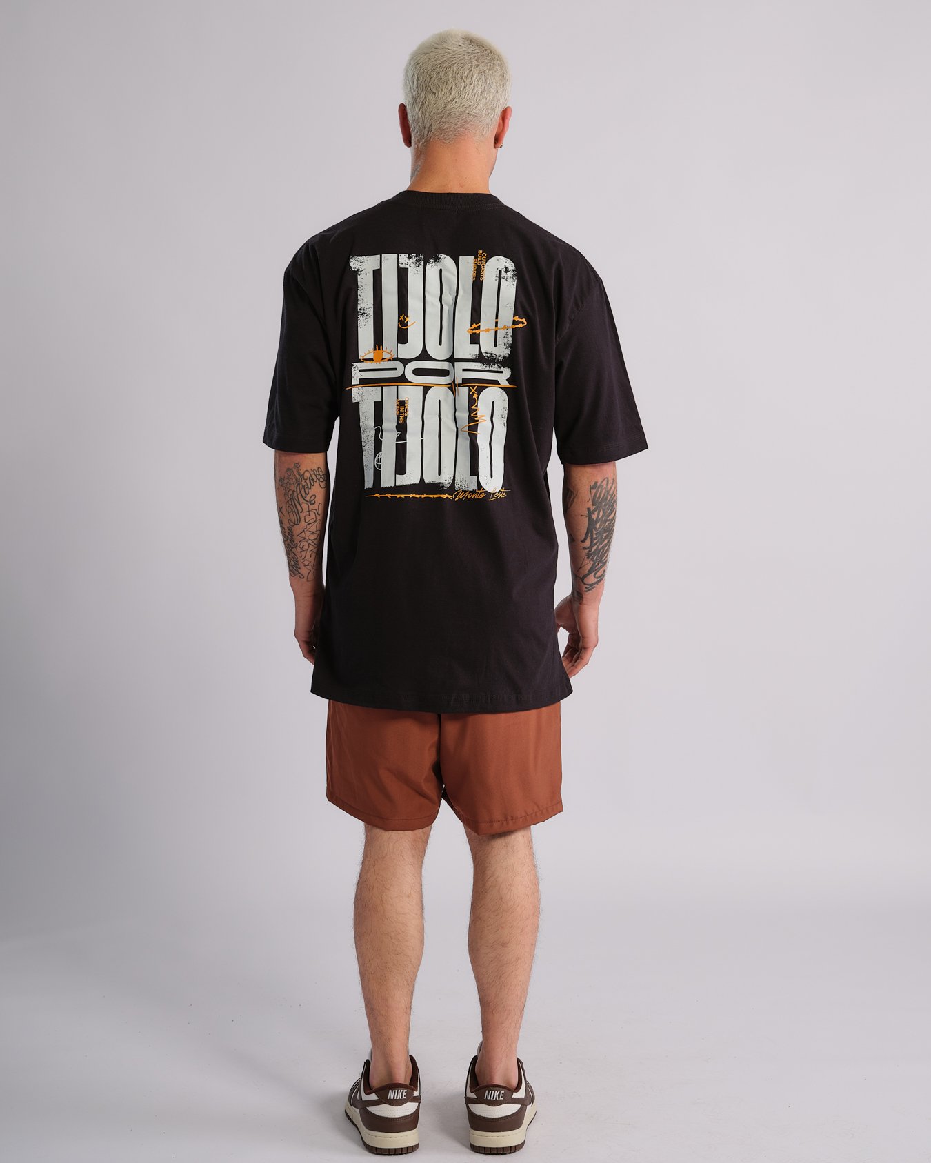 Conjunto Oversized Box - Cinza Estonado