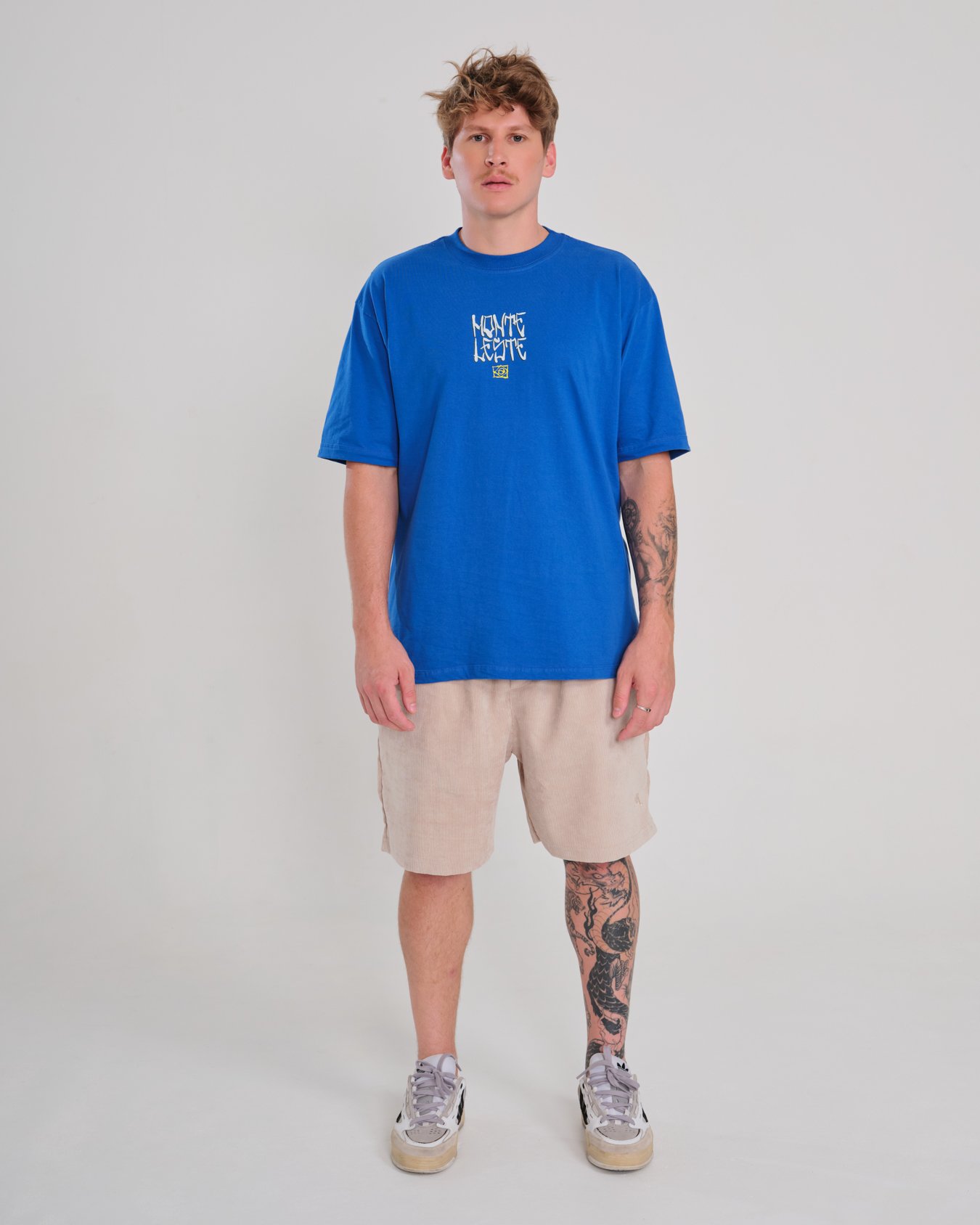 Camiseta Oversized Estampada Brazil