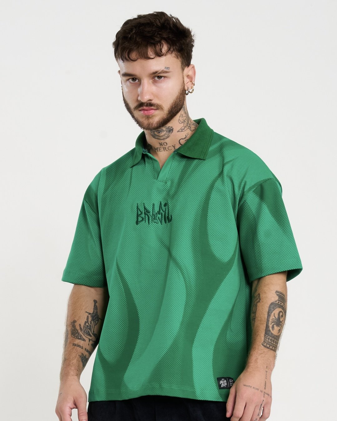 Camiseta Polo Oversized Hexa