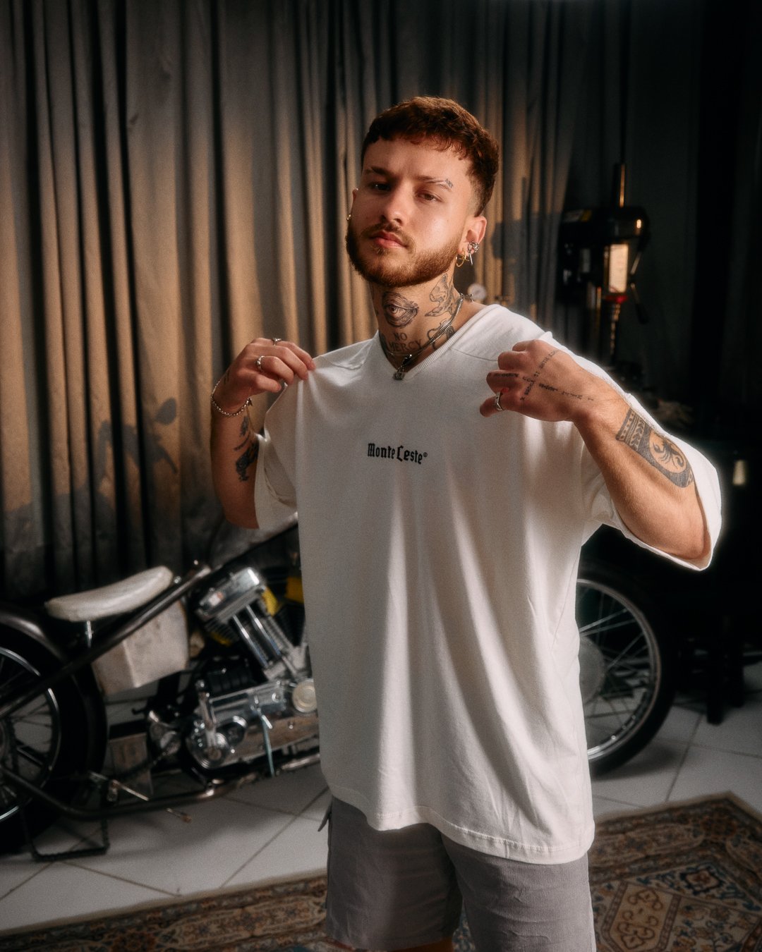 Camiseta Jersey Oversized - Classic Off White