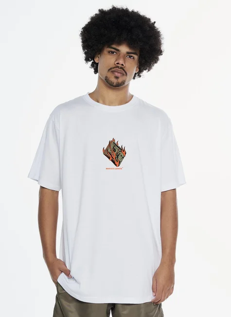 camisetas camiseta monte leste fire money branco p 1660084437554