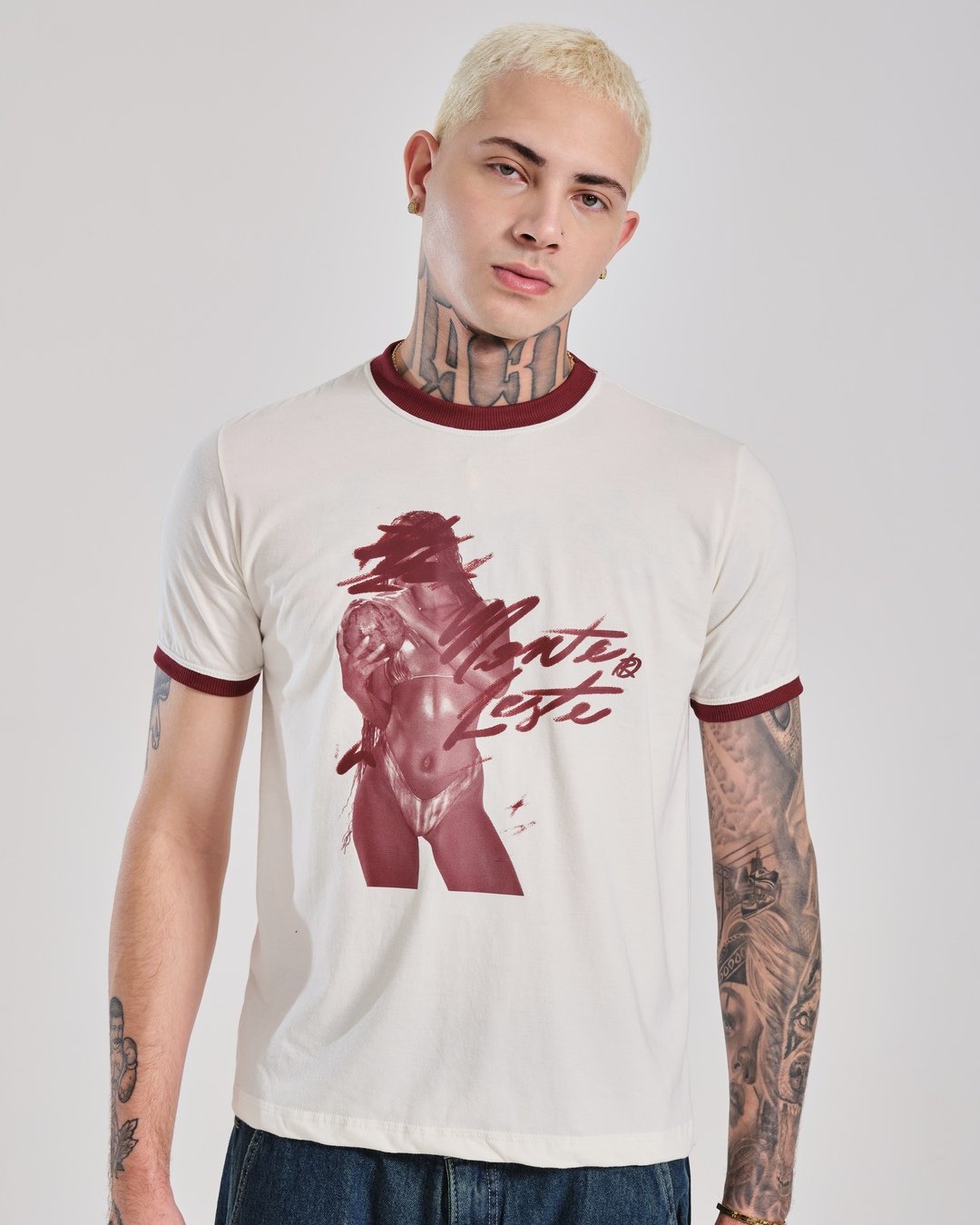 Camiseta Monte Leste Estampada - Oni Branco